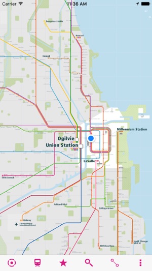 Chicago Rail Map Lite(圖2)-速報App