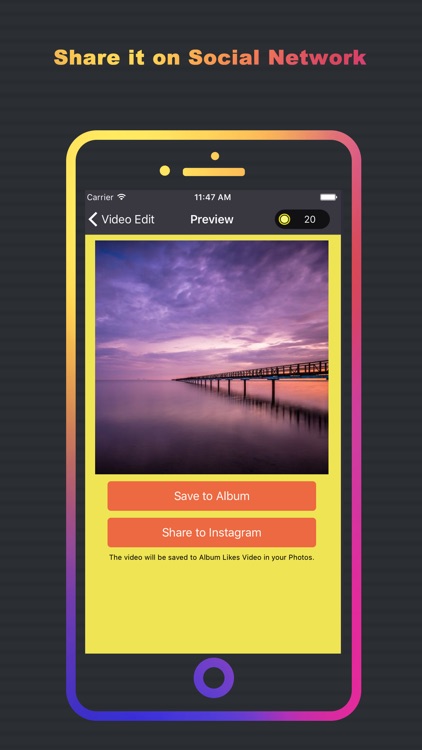 InsShow: Show Likes Photos in Video for Instagram