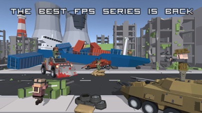 Block gun battle 3d screenshot 2