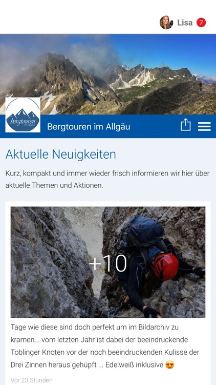 Bergtouren im Allgäu