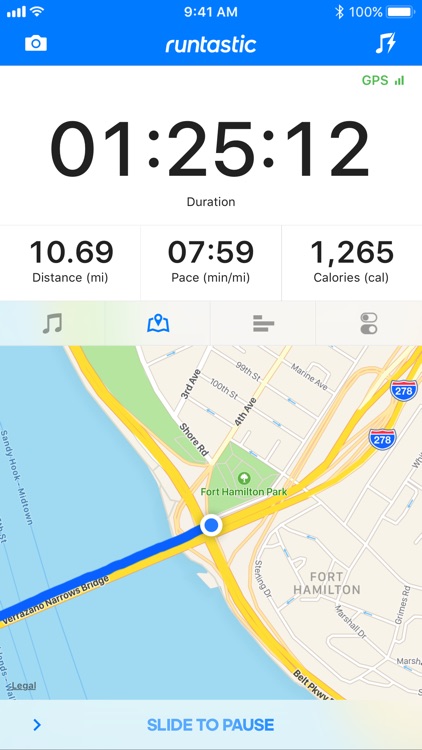 Runtastic GPS Running App screenshot-0
