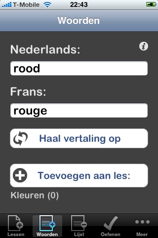 Woorden FR taalles screenshot 3
