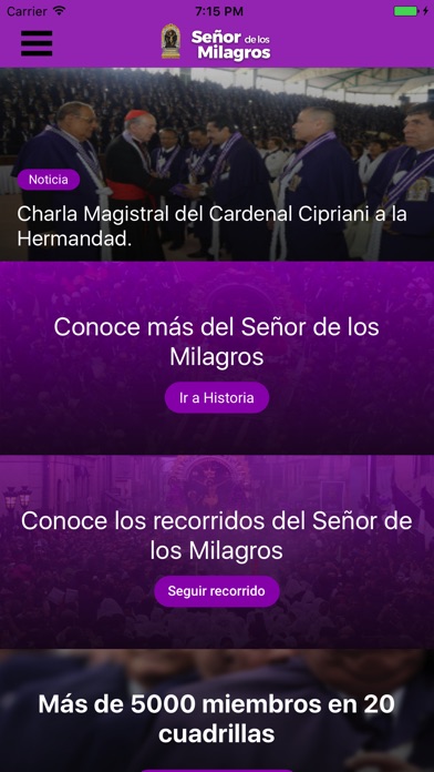 El Señor de los Milagros screenshot 2