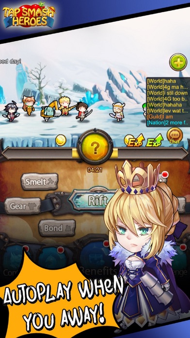 Tap Smash Heroes: Idle RPG screenshot 4