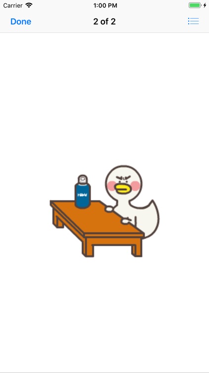 Cute Duck Sticker