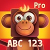 Letters & Numbers Spanish Pro