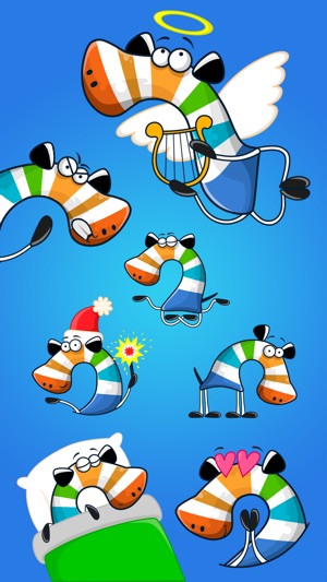 Zebra Stickers: Zebrainy ABC(圖2)-速報App