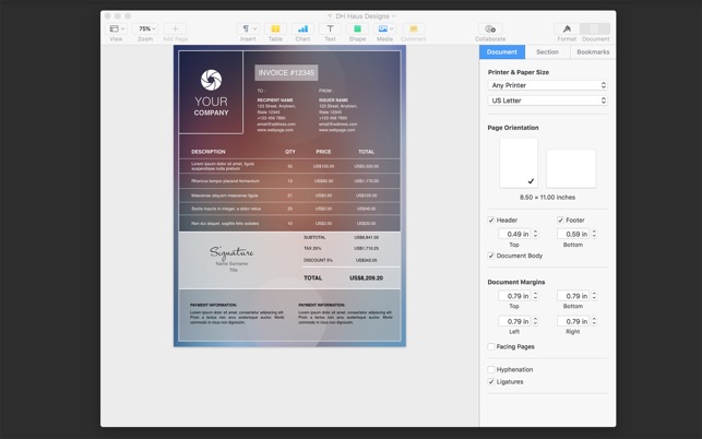 Invoice Templates by DH(圖3)-速報App