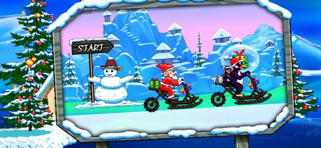 Santa Sledge Race:Christmas(圖2)-速報App