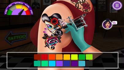 Tattoo Designer Studio Games screenshot 4