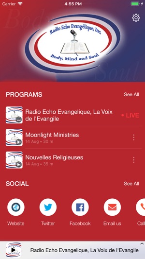 Radio Echo Evangelique(圖1)-速報App