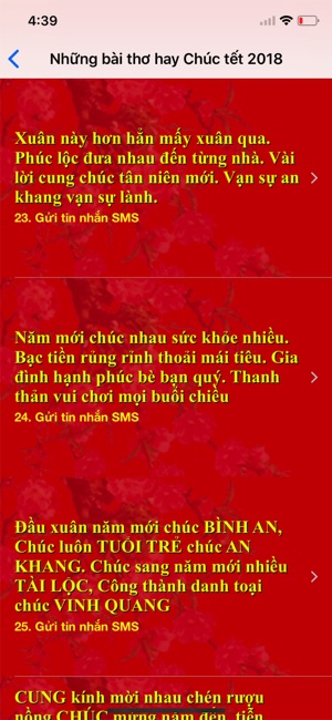 Chúc Tết 2018 - SMS Chúc Xuân(圖4)-速報App