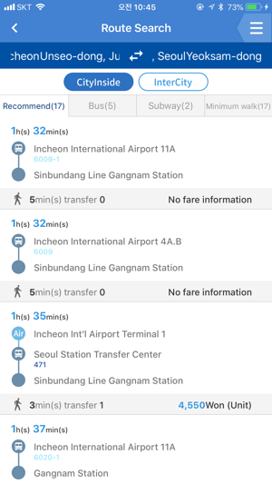 Korea Transit Guide(圖2)-速報App