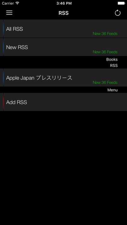 RSSリーダー Feed UI Reader