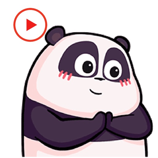Panda Animated Emoji Stickers