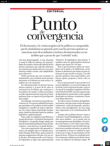 Revista Cambio screenshot 2