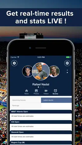 Game screenshot Tennis Addict : highlights, scores hack