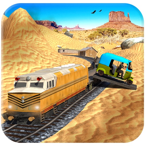 Rickshaw Cargo Train Driving by Imran Freed