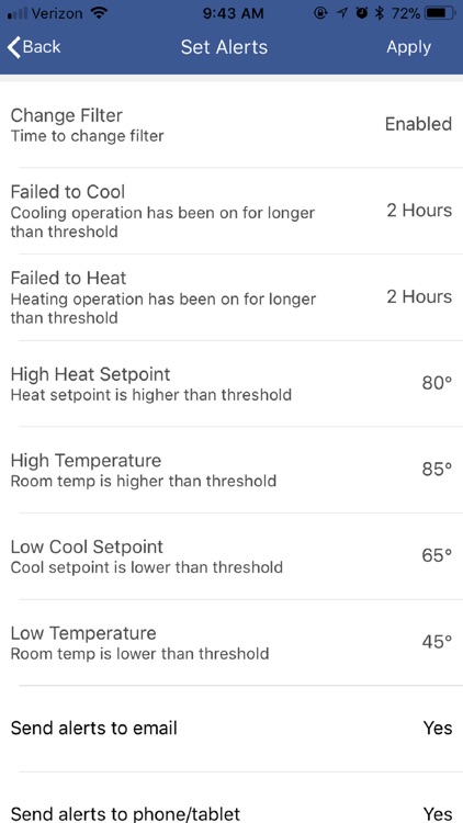 ICM I3 Thermostat screenshot-4