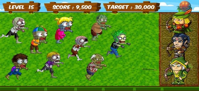 Archery VS Zombie Run Games(圖1)-速報App