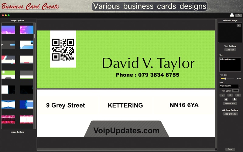 Business Card Create - Contact thumbnail 3