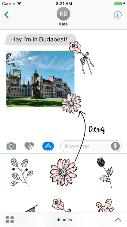 Doodles - Hand drawn stickers