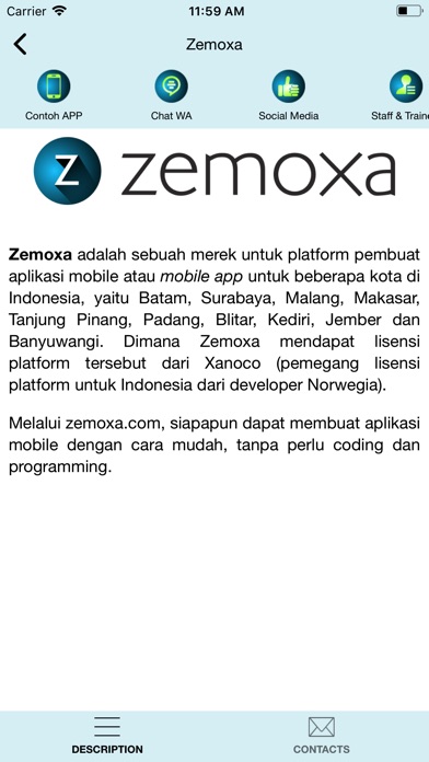 Zemoxa screenshot 2
