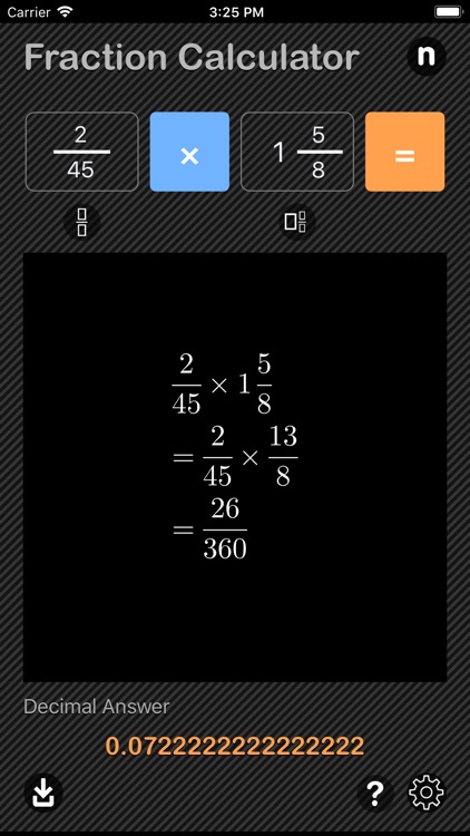 Fraction Calculator - Math screenshot-5