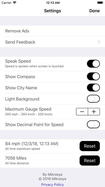Speedometer Simple screenshot-4