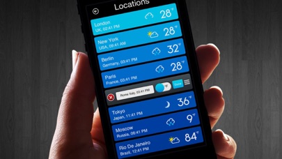 Weather Magic Pro - Live Weather Forecasts & World Clock Screenshot 2