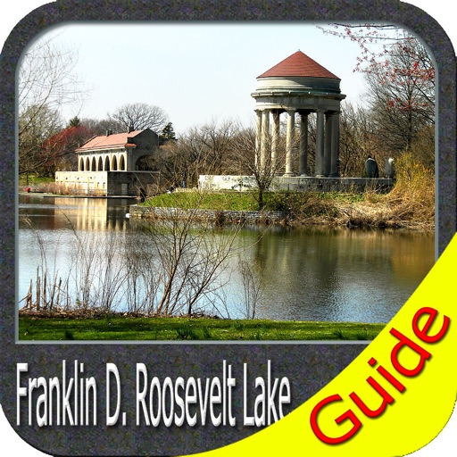 Franklin D. Roosevelt lake GPS map fishing charts