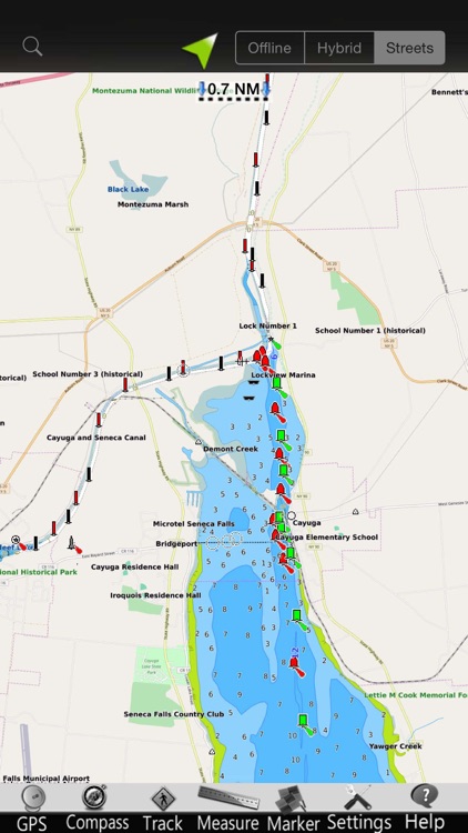 Cayuga - Seneca Lakes Charts screenshot-3