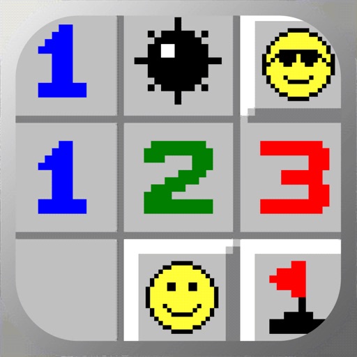 Mine Sweeper Pixel Icon