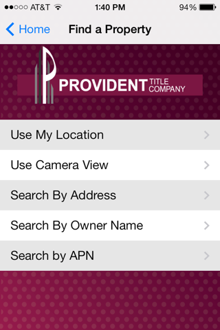 Provident Title Mobile screenshot 2