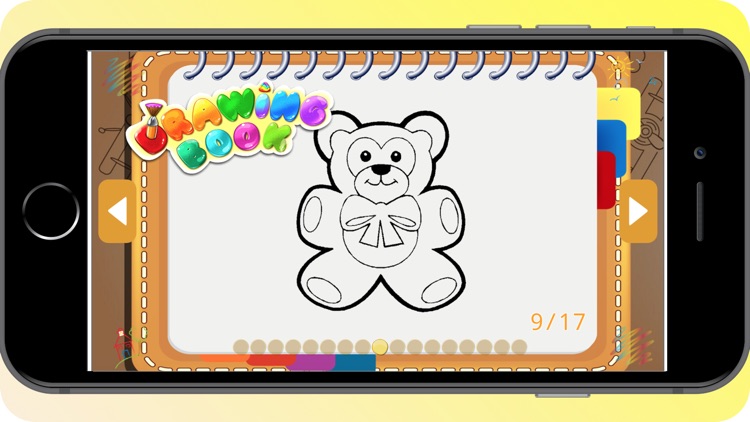 Teddy Bear Coloring Book screenshot-3