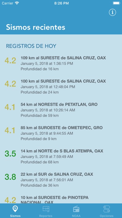 Alerta Sísmica DF screenshot1