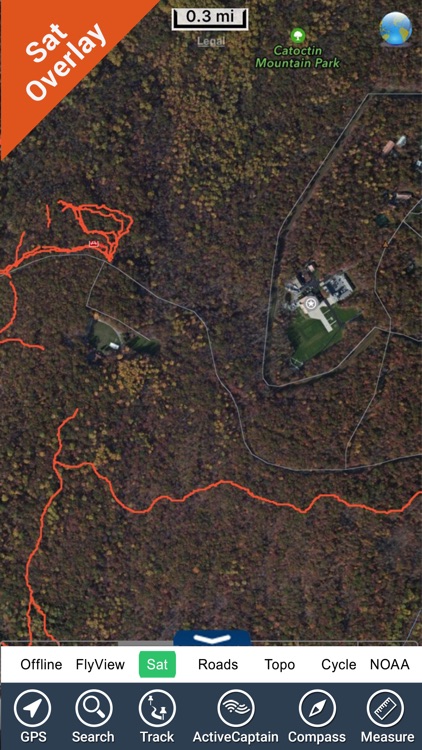 Catoctin Mountain Park - GPS Map Navigator