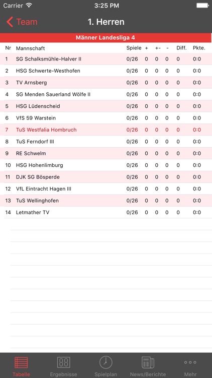 TuS Westf. Hombruch Handball screenshot-4