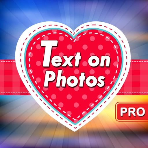 Text on Photos Pro Icon