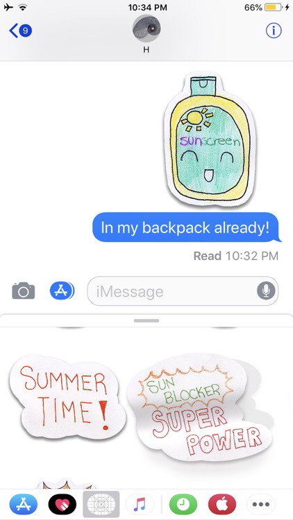 Kawaii! Summertime Stickers screenshot-5