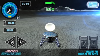 Driver Lunar Rover 4x4 Offroad screenshot 2