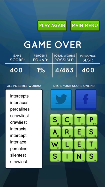 Word Seek HD screenshot-2