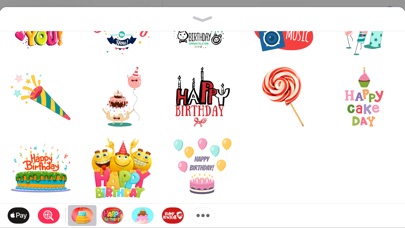 Happy Birthday Party Sticker screenshot 3