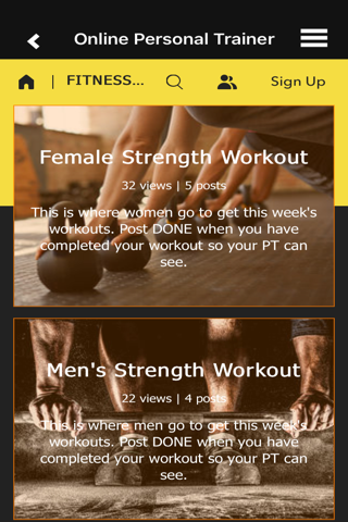 Personal Trainer By Pro Push screenshot 2