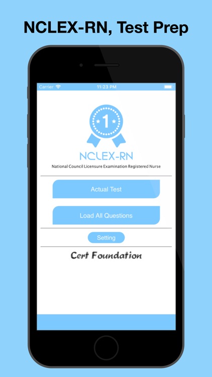 NCLEX-RN Test Prep.