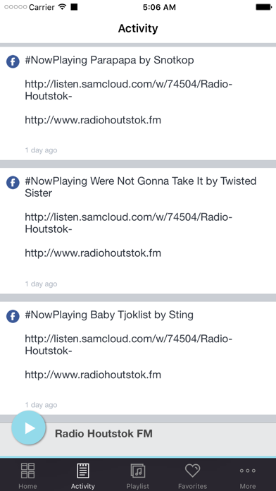 Radio Houtstok FM screenshot 2