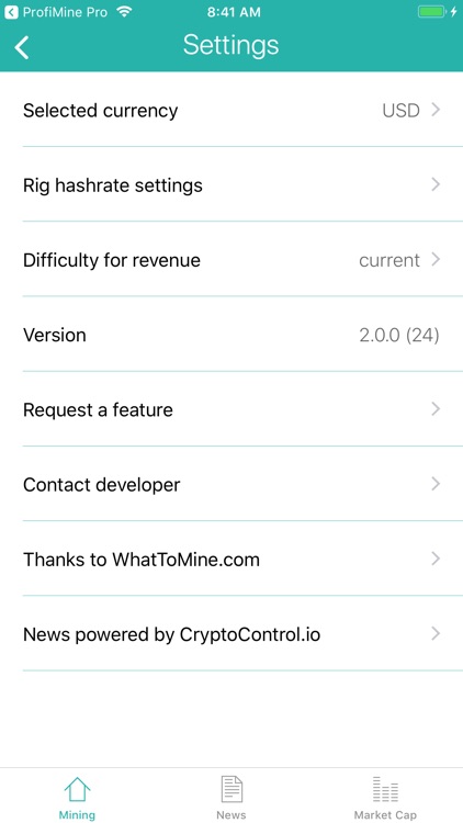 ProfiMine ASIC: What To Mine screenshot-4