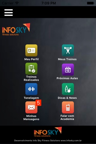 Infosky Mobile screenshot 2