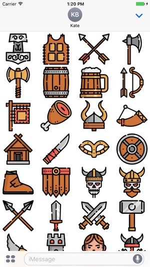 Vikings Stickers Emojis(圖2)-速報App