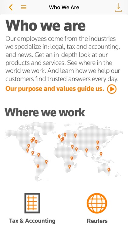 Thomson Reuters Our Story
